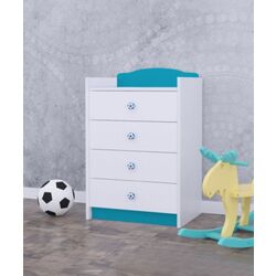 Mobila pentru copii Happy Babies Baby Mix 40 (White/Blue) Thumb