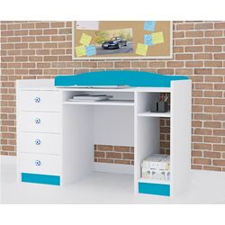 Mobila pentru copii Happy Babies Baby Mix 40 (White/Blue) Thumb