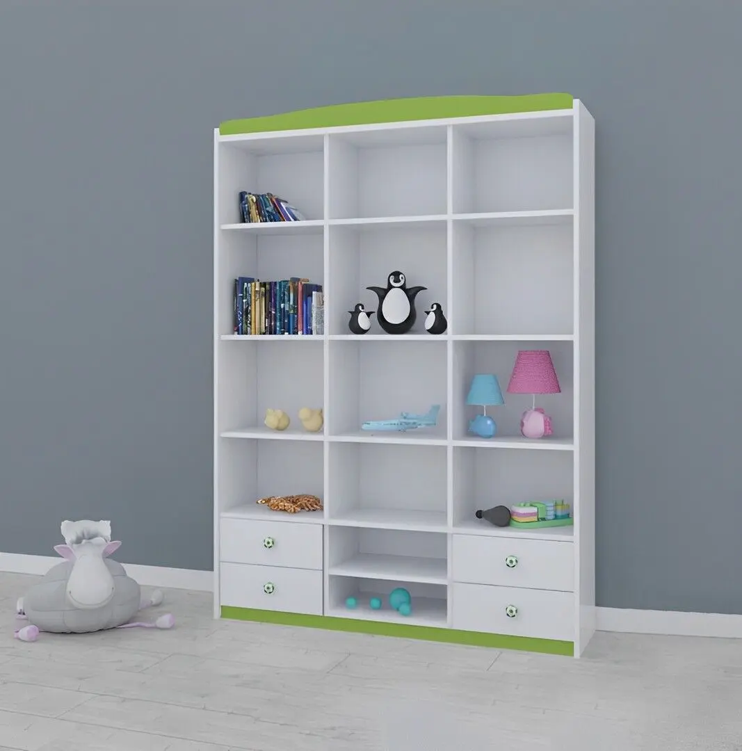 Mobila pentru copii Happy Babies Baby Mix 42 (White/Pastel Green)