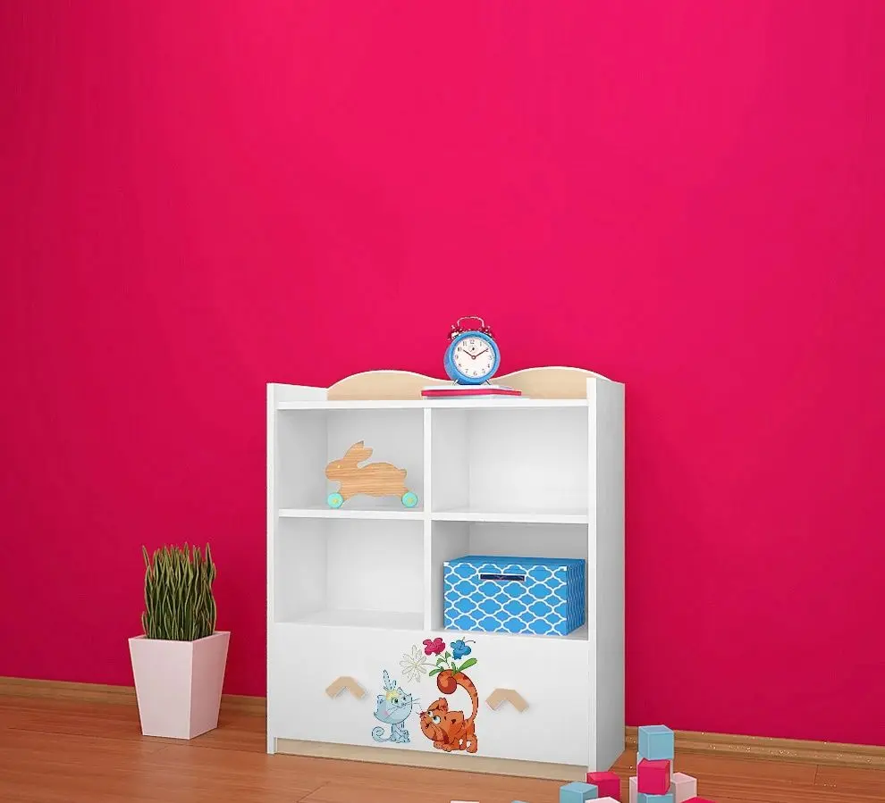 Mobila pentru copii Happy Babies Dream 16 (White/Light Pear)