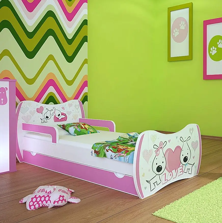 Mobila pentru copii Happy Babies Dream 44 (White/Pink)
