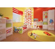 Mobila pentru copii Happy Babies Dream 46 (White/Light Pear)