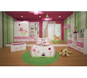 Mobila pentru copii Happy Babies Dream 47 (White/Pink)