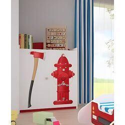 Mobila pentru copii Happy Babies FireFighter 20 (White/Red) Thumb