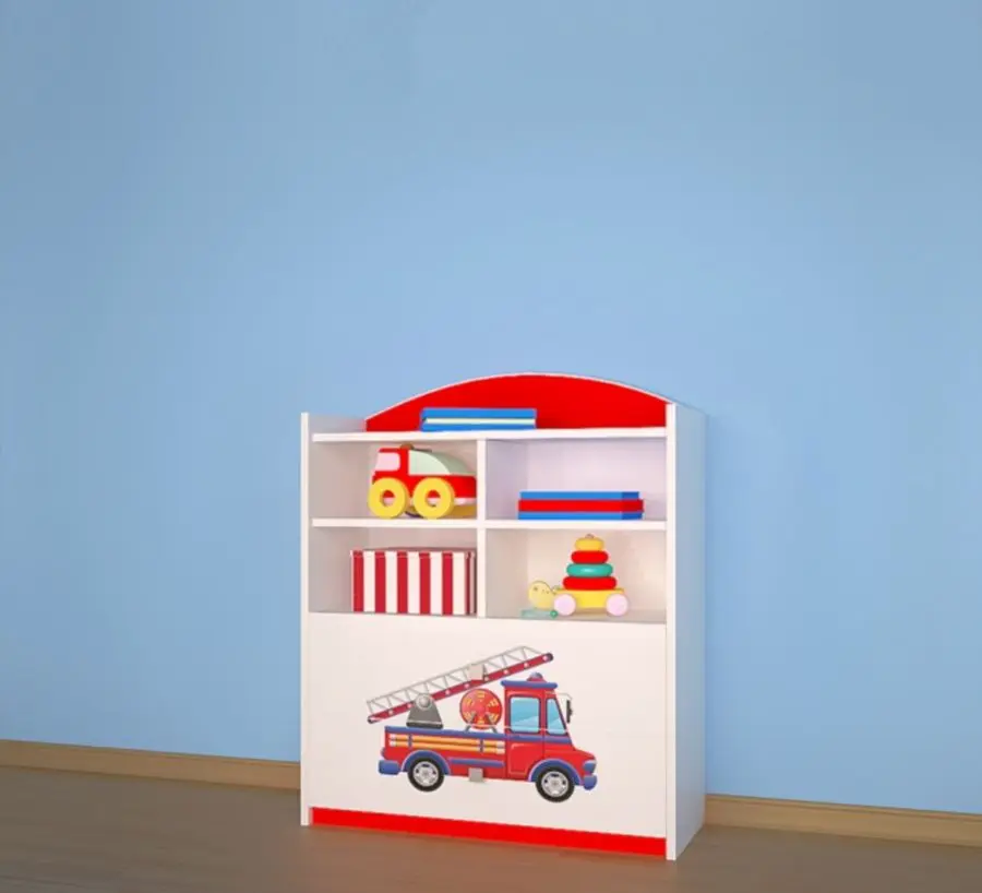 Mobila pentru copii Happy Babies FireFighter 21 (White/Red)