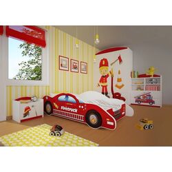 Mobila pentru copii Happy Babies FireFighter 21 (White/Red)
