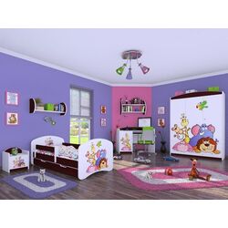 Mobila pentru copii Happy Babies Happy 01 (White/Wenge Chestnut)