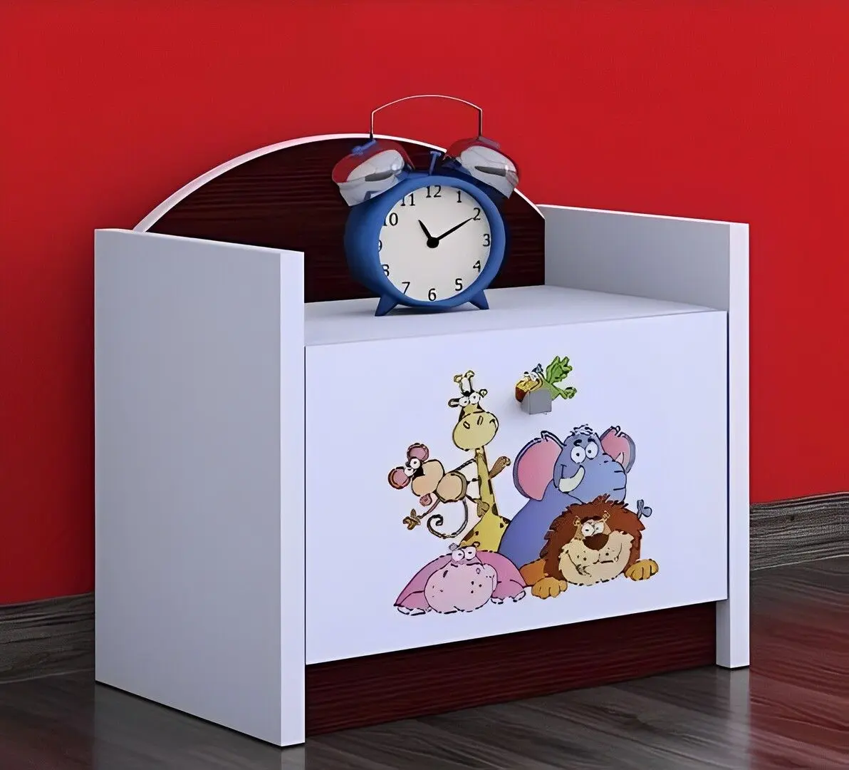 Mobila pentru copii Happy Babies Happy 01 (White/Wenge Chestnut)