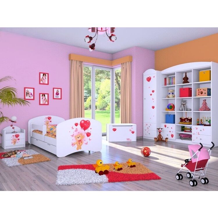Set de mobilă pentru copii Happy Babies Happy 02 White / unisex