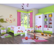 Mobila pentru copii Happy Babies Happy 03 (White/Pastel Green)