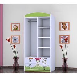 Mobila pentru copii Happy Babies Happy 03 (White/Pastel Green) Thumb