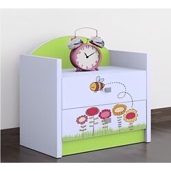 Mobila pentru copii Happy Babies Happy 03 (White/Pastel Green) Thumb