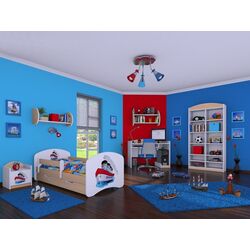 Mobila pentru copii Happy Babies Happy 04 (White/Light Pear)