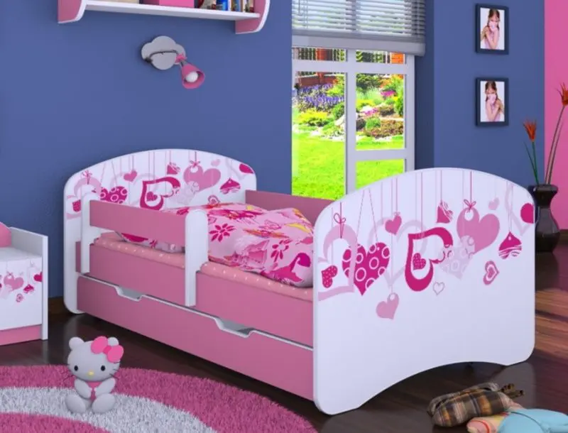 Mobila pentru copii Happy Babies Happy 05 (White/Pink)