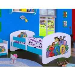 Mobila pentru copii Happy Babies Happy 07 (White/Blue) Thumb