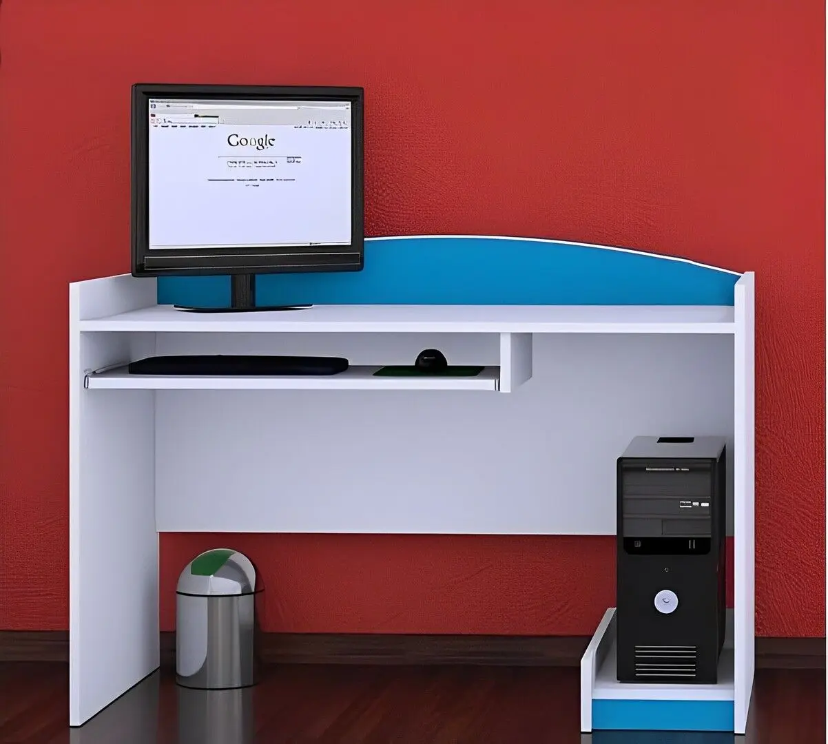 Mobila pentru copii Happy Babies Happy 07 (White/Blue)