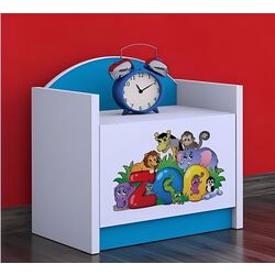 Mobila pentru copii Happy Babies Happy 07 (White/Blue) Thumb