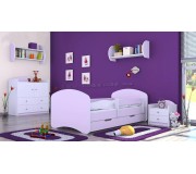 Mobila pentru copii Happy Babies Happy 08 (White/Lilac)