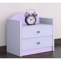 Mobila pentru copii Happy Babies Happy 08 (White/Lilac) Thumb