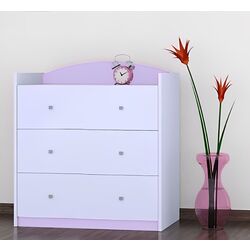 Mobila pentru copii Happy Babies Happy 11 (White/Lilac) Thumb