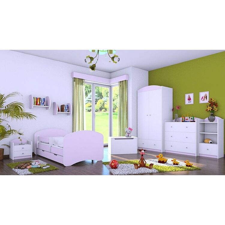Set de mobilă pentru copii Happy Babies Happy 11 White Purple / unisex