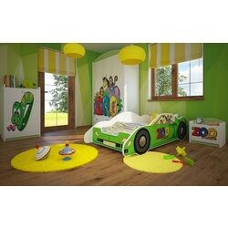 Mobila pentru copii Happy Babies Zoo 22 (White/Green)