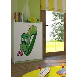 Mobila pentru copii Happy Babies Zoo 22 (White/Green) Thumb