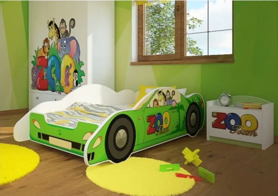 Детская Happy Babies Zoo 23 (White/Green)