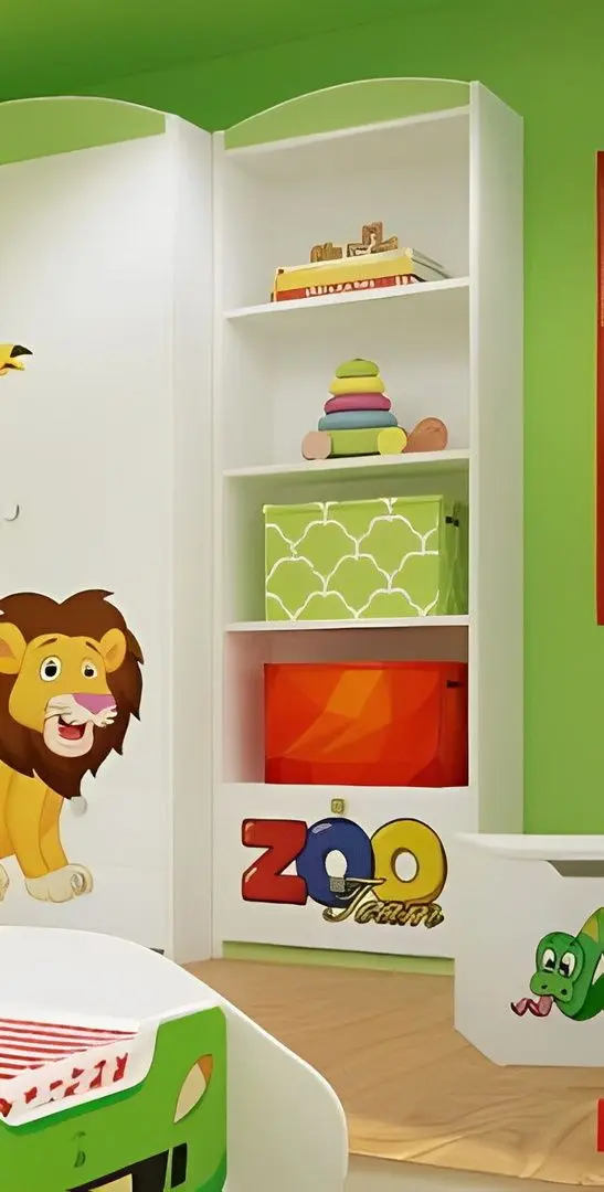 Детская Happy Babies Zoo 23 (White/Green)