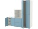 Set mobila copii Ikea Smastad/Platsa 180x57x181 (Alb/Albastru)