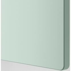 Dulap suspendat Ikea Smastad/Platsa 240x57x181 (Alb/Verde Deschis) Thumb