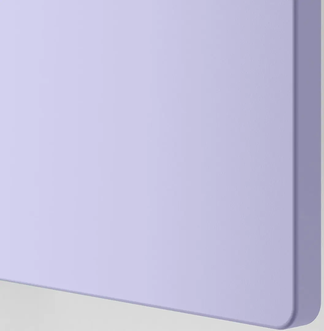 Set mobila copii Ikea Smastad/Platsa usi/sertare 240x42x181 (Alb/Lila Deschis)