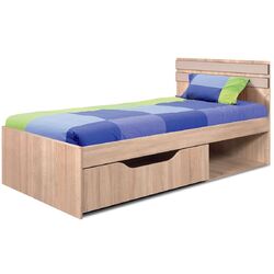 Mobila pentru copii КМК 0467 London 2 Dreapta (Sonoma Oak/Cappuccino) Thumb