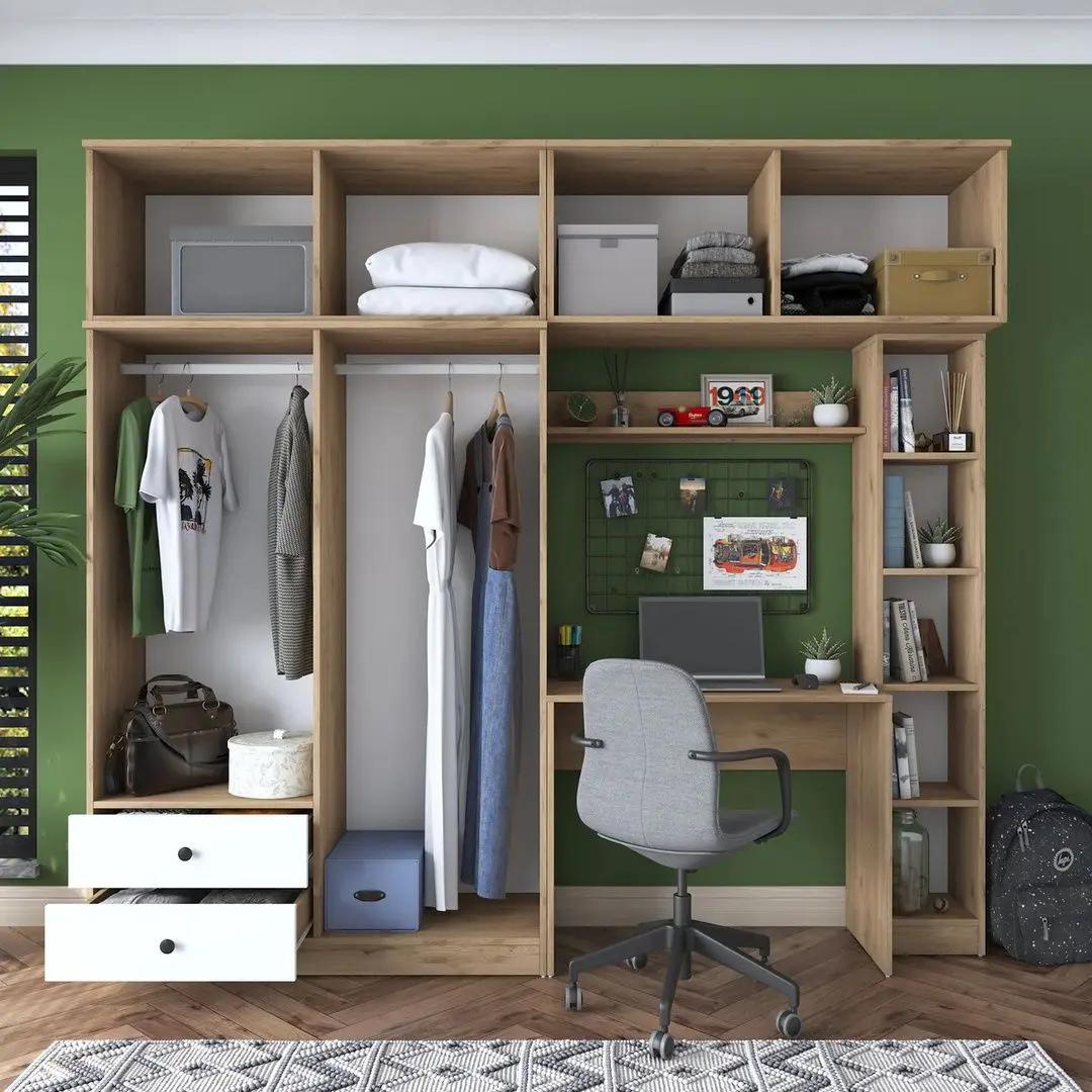 Детская стенка Mirage Meble BA122 (Walnut/White)