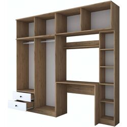 Детская стенка Mirage Meble BA122 (Walnut/White) Thumb