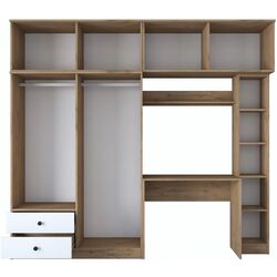 Детская стенка Mirage Meble BA122 (Walnut/White) Thumb