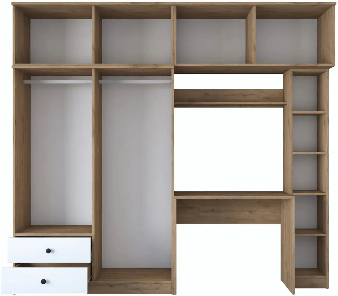 Детская стенка Mirage Meble BA122 (Walnut/White)