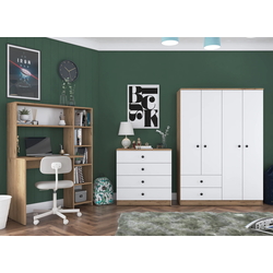 Набор детской мебели Mirage Meble BL101 (Walnut/White)