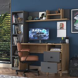 Набор детской мебели Mirage Meble HA115 (Walnut/Anthracite) Thumb