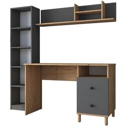 Набор детской мебели Mirage Meble HA115 (Walnut/Anthracite) Thumb