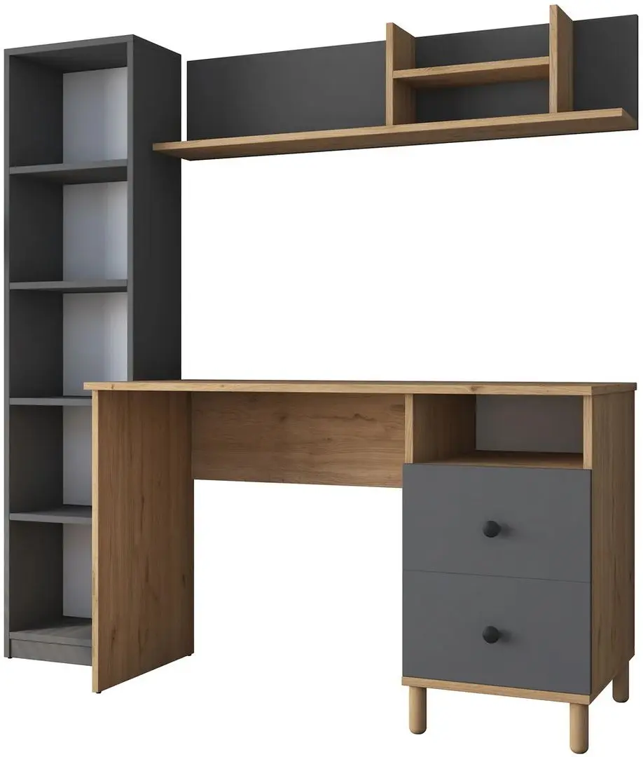 Набор детской мебели Mirage Meble HA115 (Walnut/Anthracite)