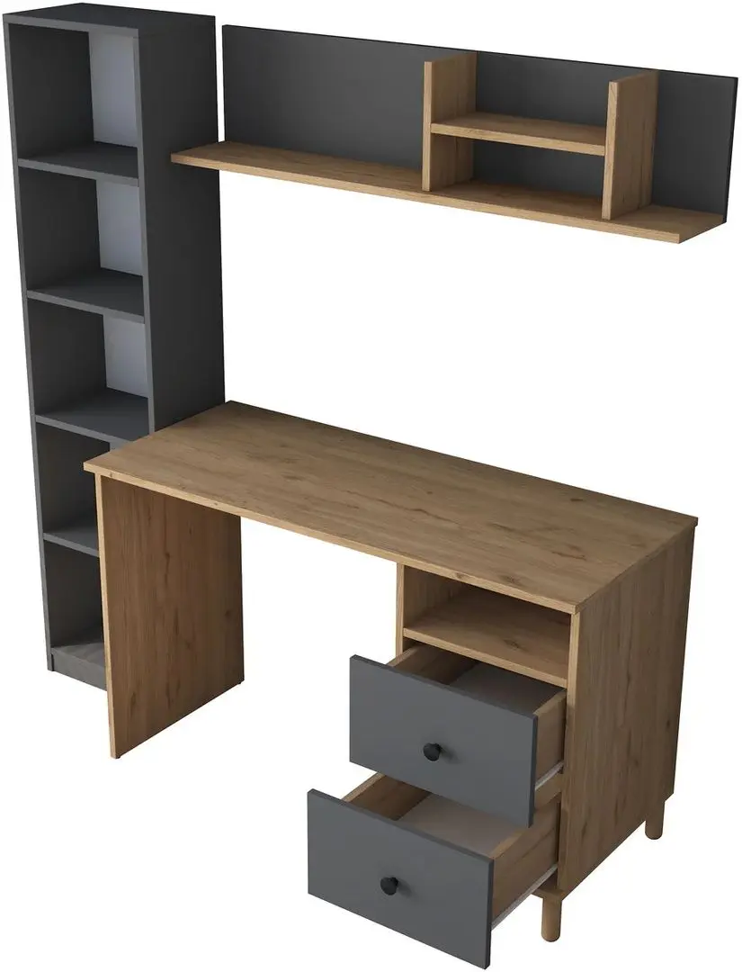 Набор детской мебели Mirage Meble HA115 (Walnut/Anthracite)