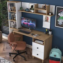 Набор детской мебели Mirage Meble HA115 (Walnut/White) Thumb