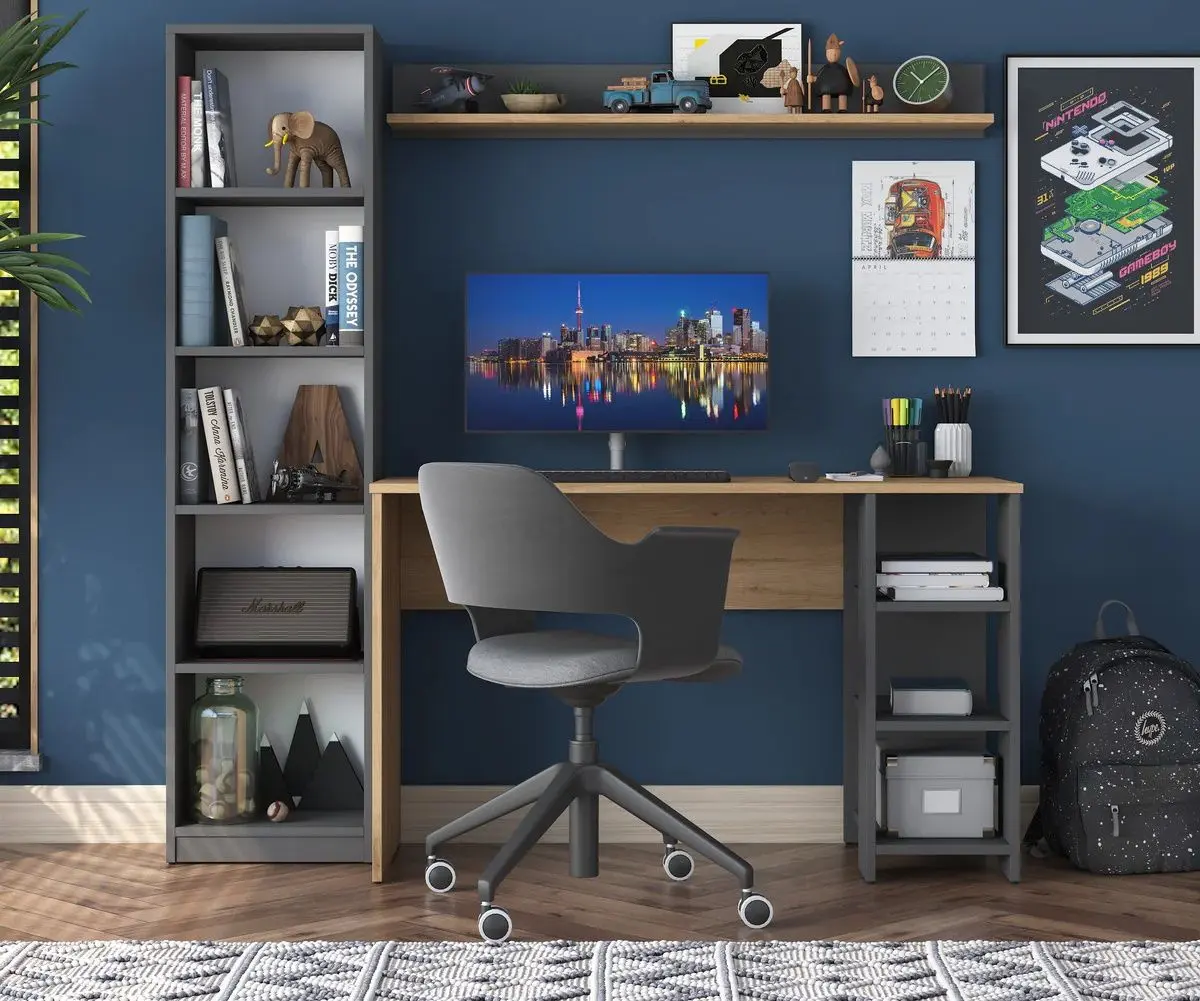 Набор детской мебели Mirage Meble HA116 (Anthracite/Walnut)