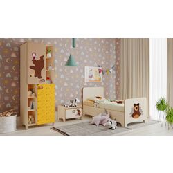 Детская Smart Маша и Медведь Happy Days 1 (Cream/Beige/Yellow)