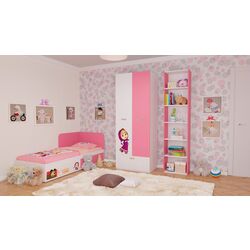 Mobila pentru copii Smart Masha i Medved Playtime 1 (White/Pink)