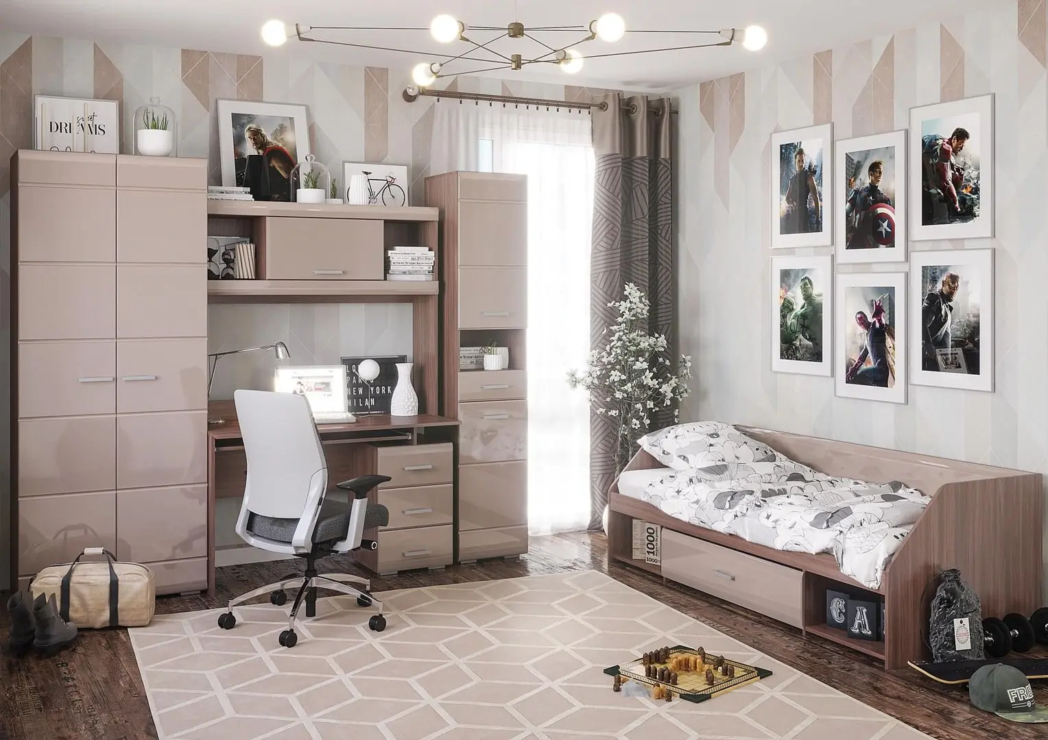 Детская Стендмебель Симба 3