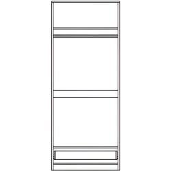 Living pentru copii Yasen Disney 2.45m (Graphite Grey/White Kraft Oak/Cashmere) Thumb