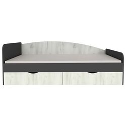 Mobila pentru copii Yasen Disney biblioteca 3D2S/raft/masa de birou/pat 90/penal (Graphite Gray/Craft Oak White) Thumb