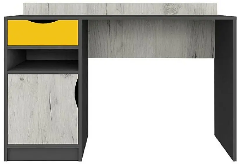 Детская Yasen Дисней (Серый Графит/Дуб Крафт Белый/Солнечное Сияние) - 4